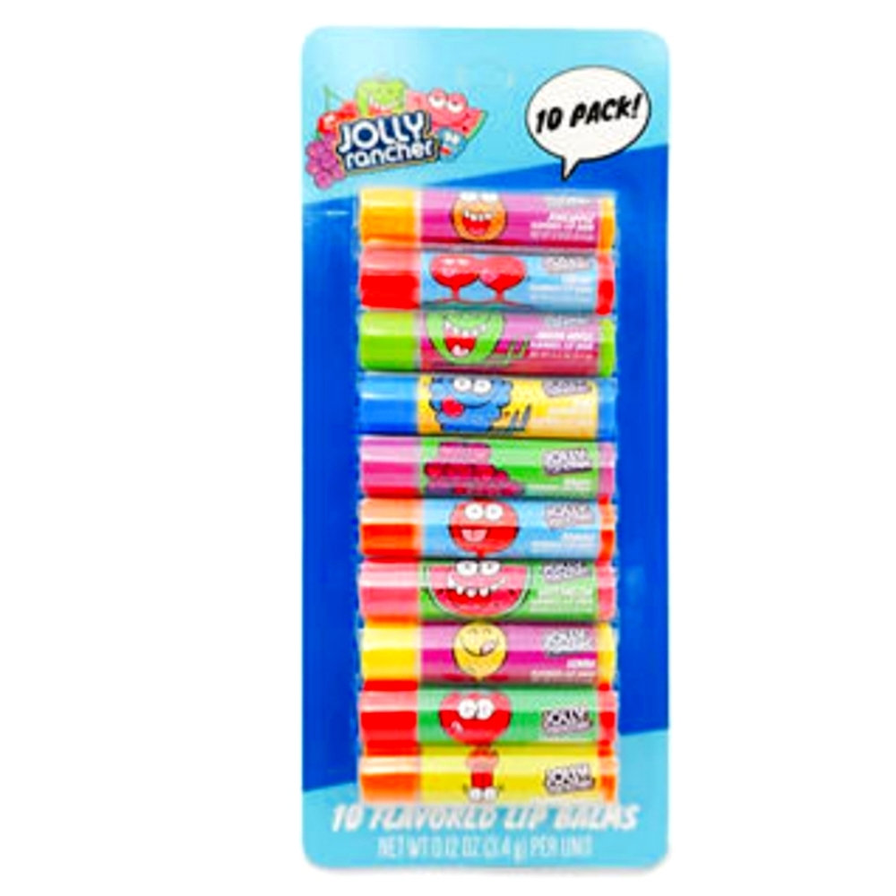 Jolly Rancher flavored lip balm 10 pack